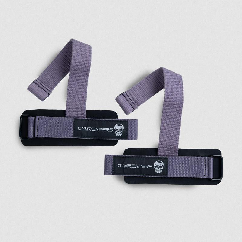 Gymreapers Dowel Lifting Straps with Padded Cuff & Heavy-Duty Polypropylene for Deadlifts Rows & Pull-Ups