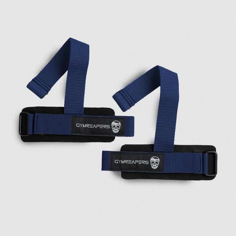 Gymreapers Dowel Lifting Straps with Padded Cuff & Heavy-Duty Polypropylene for Deadlifts Rows & Pull-Ups