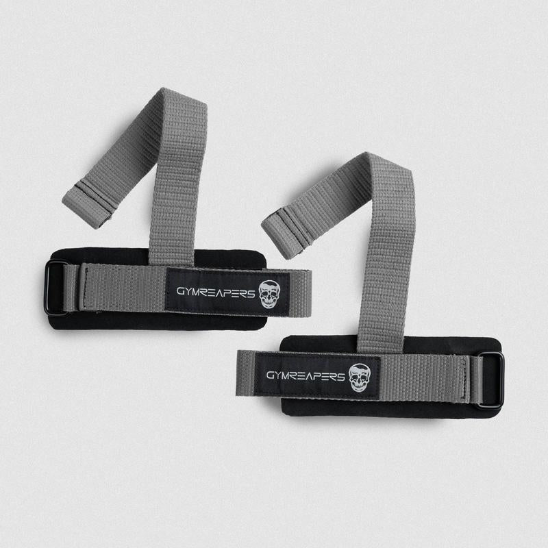 Gymreapers Dowel Lifting Straps with Padded Cuff & Heavy-Duty Polypropylene for Deadlifts Rows & Pull-Ups