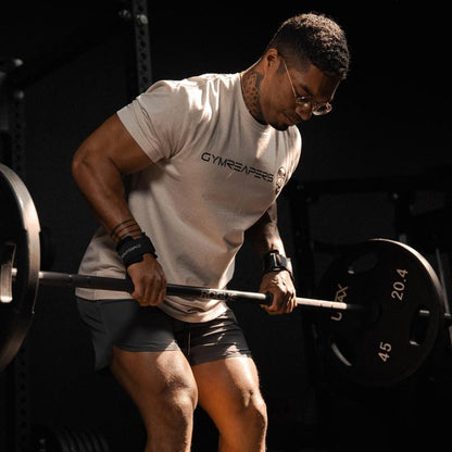 Gymreapers Dowel Lifting Straps with Padded Cuff & Heavy-Duty Polypropylene for Deadlifts Rows & Pull-Ups